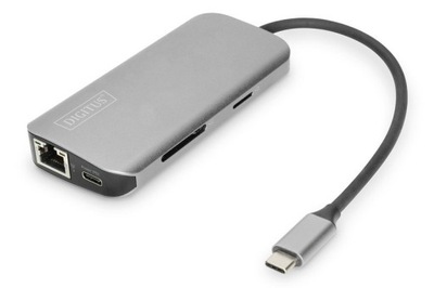 Digitus Stacja dokująca USB Typ C 8 portów Dual Mo