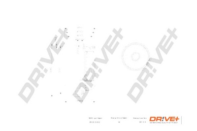 DRIVE+ ФІЛЬТР ПАЛИВА VOLVO ДИЗЕЛЬ 2.4 13-14 XC9 0 I VAN