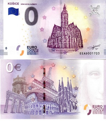 Banknot 0-euro-Slowacja -2018-1 KOSICE-Alzbety