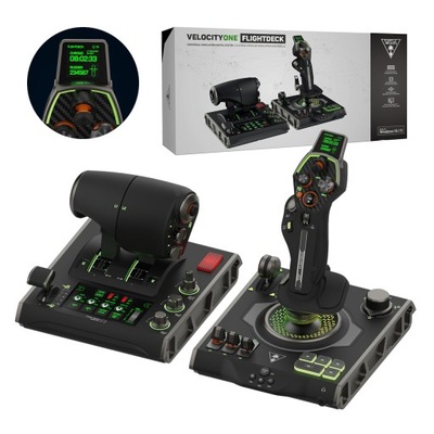 TURTLE BEACH JOYSTICK VELOCITY ONE FLIGHTDECK DO XBOX i PC SYMUALTOR LOTU