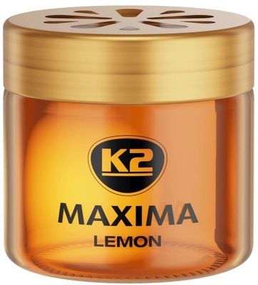 K2 MAXIMA - ZAPACH ODŚWIEŻACZ ŻELOWY - LEMON