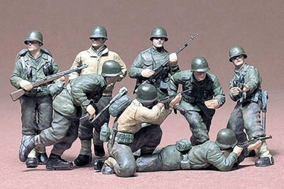 MODEL do sklejania TAMIYA U.S. Infantry European Theater
