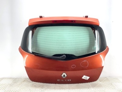 Крышка багажника задний renault clio 3 хэтчбек 05-14 красный задняя, багажника фото №1