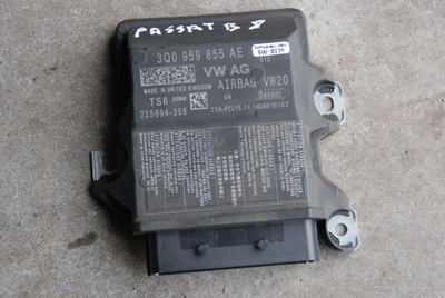 Модуль датчик подушка безпеки 3q0959655ae vw passat b8 фото №1