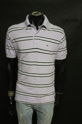 TOMMY HILFIGER KOSZULKA POLO W PASKI M