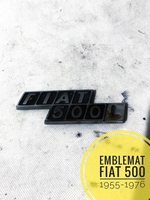 EMBLEMAT Fiat 500 1957-1975