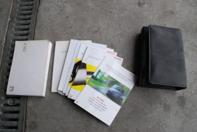 Honda cr-v iii чохол інструкція книга набір фото №1