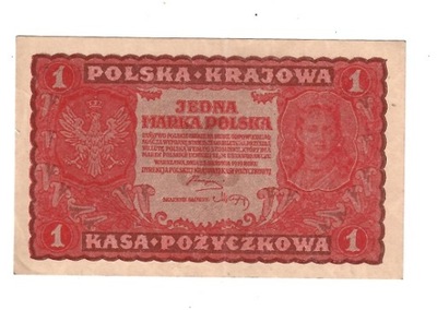 banknot JEDNA MARKA POLSKA 1919r