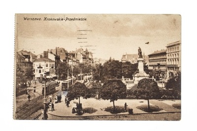 WARSZAWA - KRAKOWSKIE PRZEDMIEŚCIE 1925