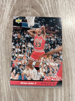 MICHAEL JORDAN CHICAGO BULLS KARTA KARTY NBA UPPER DECK 1992-93