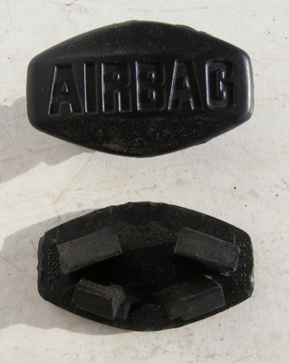 Bmw e46 заглушка подушка безопасности coupe cabrio czarna фото №1