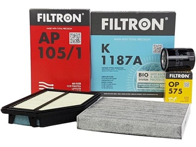 Набор фильтров filtron honda cr-v iii/iv 2.0 фото №1