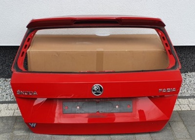 Skoda fabia iii hb lift крышка багажника багажника задняя фото №1