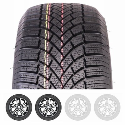 2X PADANGOS ŽIEMINĖS 205/60R18 BRIDGESTONE BLIZZAK 