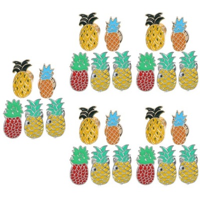 Pineapple Badge Enamel Backpack 25 Pcs