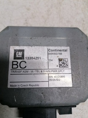 Модуль блок керування радіо opel insignia a фото №1