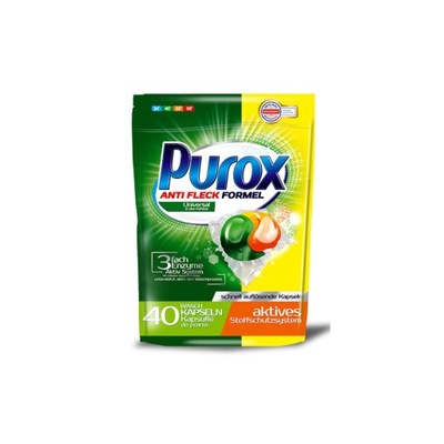 Purox Universal - Kapsułki do prania - 40 sztuk