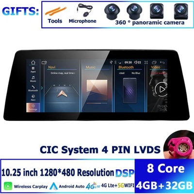 AUTO AUTO DSP ANDROID 12 PARA BMW X1 E84 2009-2015 ID8 RADIO NAVEGACIÓN GPS  