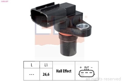 SENSOR POSICIÓN DE EJE CIGÜEÑAL OPEL ASTRA 00-SENSOR POSICIÓN DE EJE KORBO  