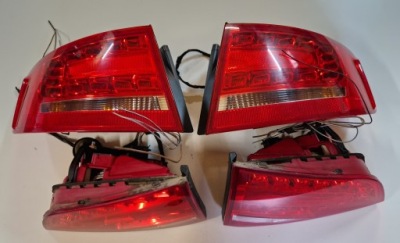 Фонари задние задний комплект led audi a4 b8 седан фото №1