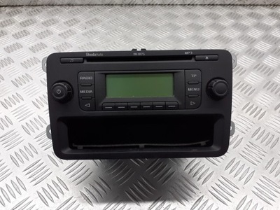 RADIO MANUFACTURADO CD SKODA FABIA II 5J0035152A  