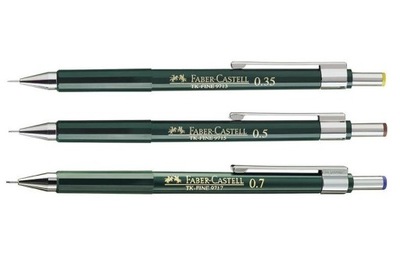 Zestaw Ołówki Faber-Castell TK-FINE 3 sztuki Etui