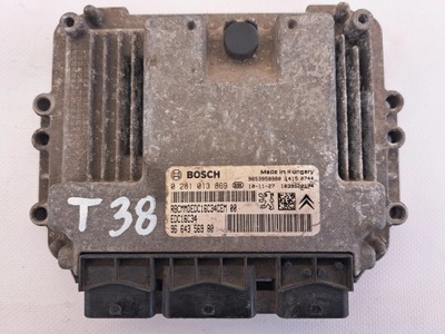 PEUGEOT CITROEN 0281013869 ECU КОМПЬЮТЕР ОРИГИНАЛ