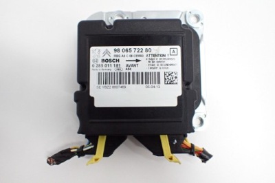 Датчик подушок подушка безпеки 9806572280 peugeot 2008 13r фото №1