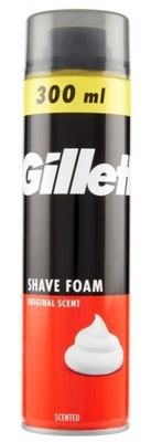 GILLETTE ORIGINAL SCENT 300ml pianka do golenia