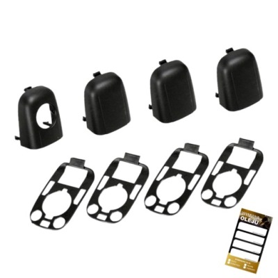 Заглушки ручки комплект  4 szt. к peugeot 307 cc sw фото №1