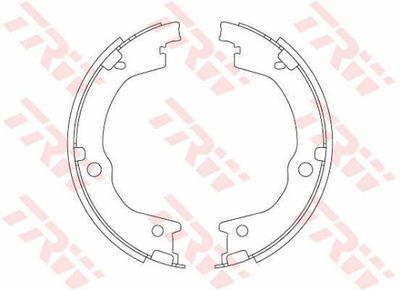 КОЛОДКИ ТОРМОЗНЫЕ TRW GS8829