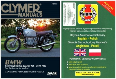 BMW R50 R60 R65 R75 R80 R90 R100 70-96 instrukcja napraw Clymer +GRATIS 24h