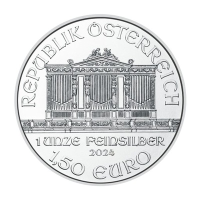 Austria 2024 - Wiener Philharmoniker Ag999 1oz