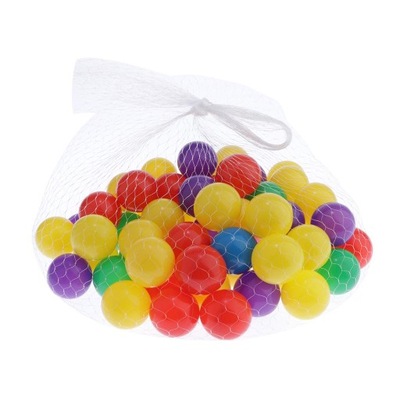 100 sztuk kolorowych piłek do basenu z piłeczkami