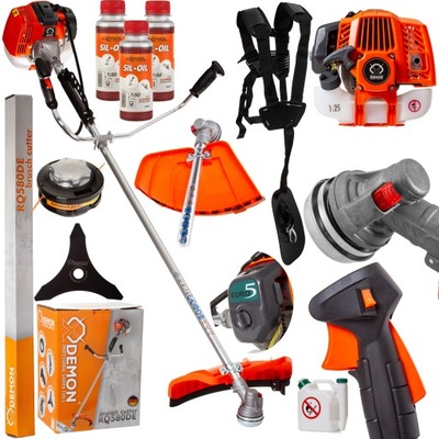 KOSA SPALINOWA DEMON RQ580DE KOSIARKA PODKASZARKA WYKASZARKA TRAWY OLEJ