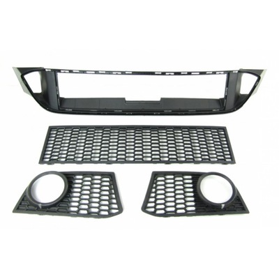 BMW 5 F10 10-13 M PAQUETE JUEGO DEFLECTOR DE PARAGOLPES  