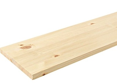 Półka deski sosna klejona 120x1,8x30cm drewno natu