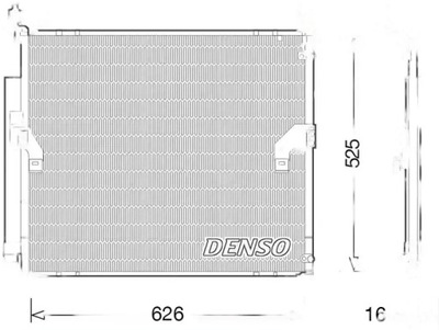 Конденсатор радіатор кондиціонера з осушувач фото №1
