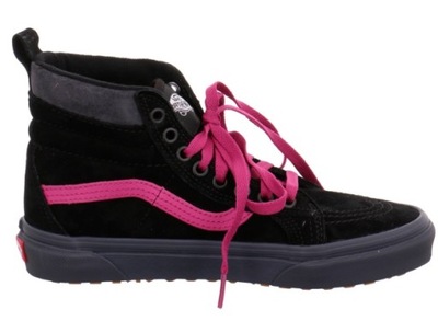 Trampki Vans Sk8-Hi Mte Black Fuschia skóra r. 39