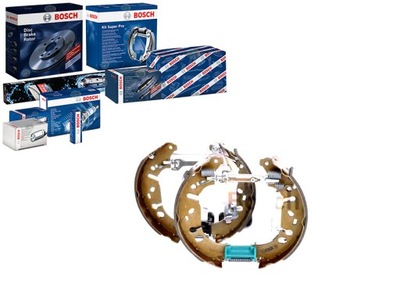 BRAKE SHOES HAM. + (CYLINDERKI/SPREZYNY) 0204114655/BOH BOSCH  