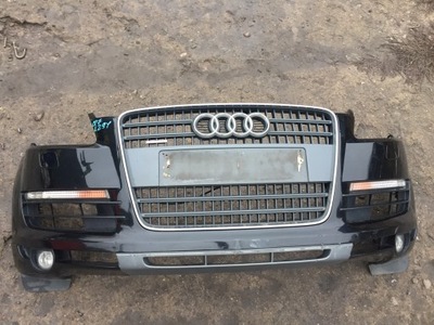 Audi q7 4l lz9y бампер перед передній решітка радіатора решітка радіатора фото №1