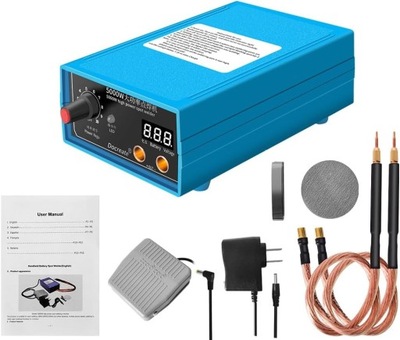 Spot Welder,5000W Battery Spot Welder, 10 Gear Output Power Adjust, Spot 