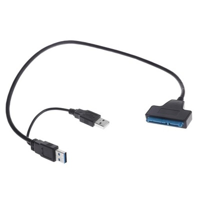 Kabel SATA USB 3.0 do 2.5 "22Pin SATA SSD Adapter dysku twardego Konwerter