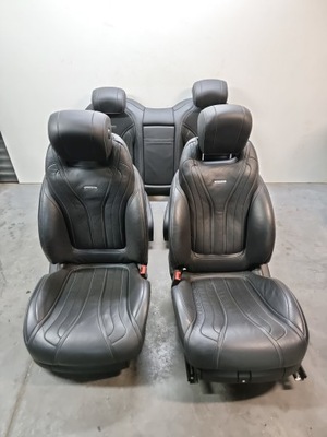 Mercedes w217 сидіння сидіння заднє сидіння комплект фото №1