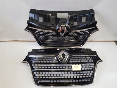 Решітка радіатора решітка радіатора бампера renault master iv фото №1