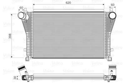 ИНТЕРКУЛЕР VW 1,8TSI/2,0TSI ARTEON/GOLF VII/PASSA