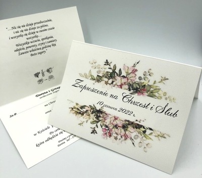 ZAPROSZENIA NA ŚLUB I CHRZEST zaproszenie chrzciny