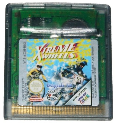 Xtreme Wheels gra na Nintendo Game boy Color - GBC.