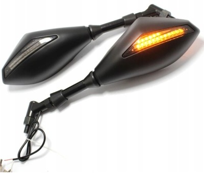 ESPEJOS MOTOCICLETA DIODO LUMINOSO LED CON KIERUNKOWSKAZEM NLSE337  