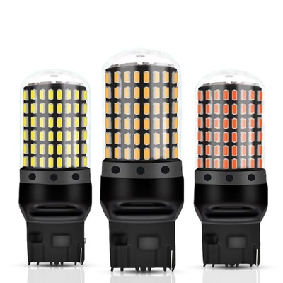 LUZ DIODO LUMINOSO LED 144 SMD 4014 W21W 7440 T20 CANBUS EE.UU.  